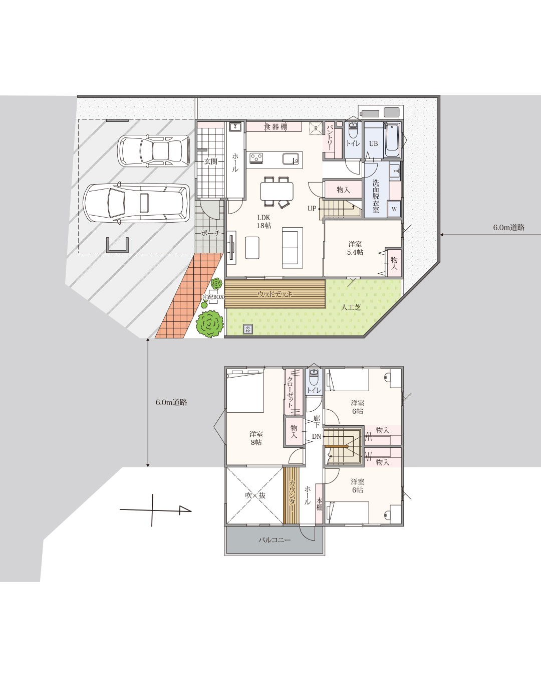 区画・間取り 1